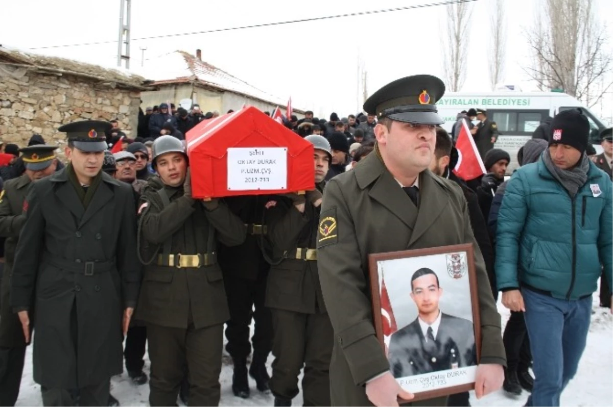 El Bab Şehidi Piyade Uzman Çavuş Oktay Durak Yozgat\'ta Son Yolculuğuna Uğurlandı