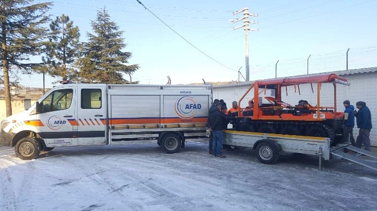 Eskişehir Afad\'a Yeni Kurtarma Aracı