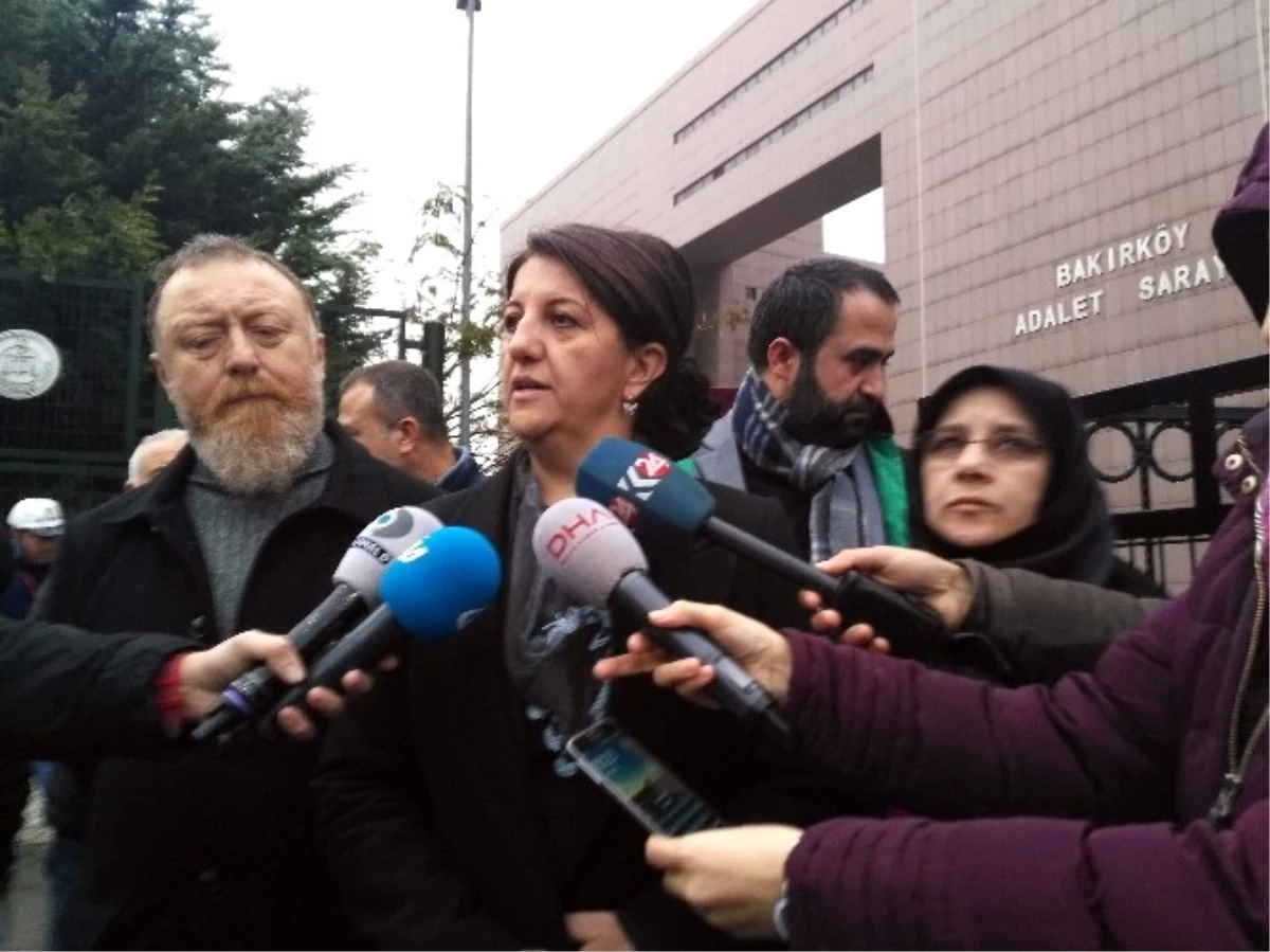 Hdp\'li Pervin Buldan Adliyeden Ayrıldı