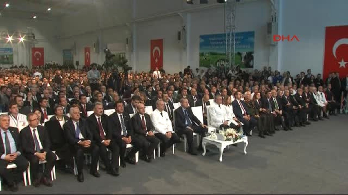 Izmir Cumhurbaşkanı Erdoğan Sütaş Entegre Tesislerinin Açılış Töreninde Konuştu