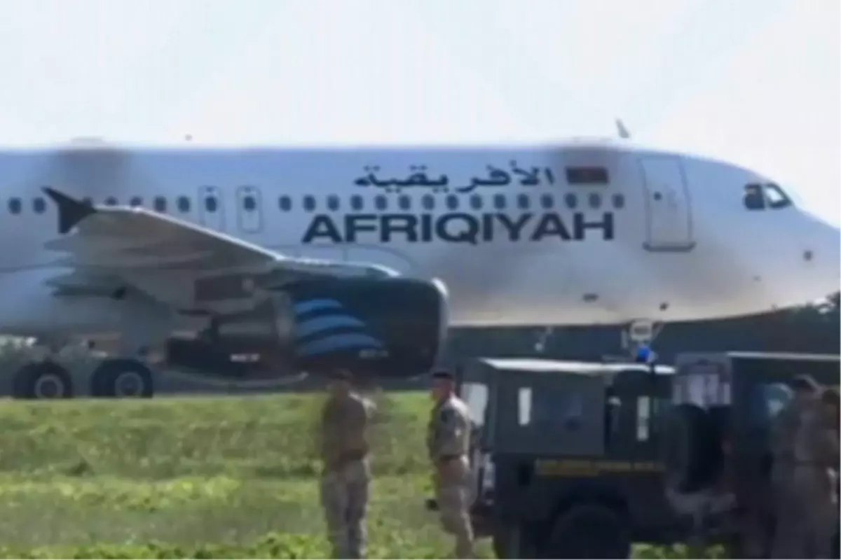 Kaçırılan Libya Uçağı ile İlgili Son Bilgiler!