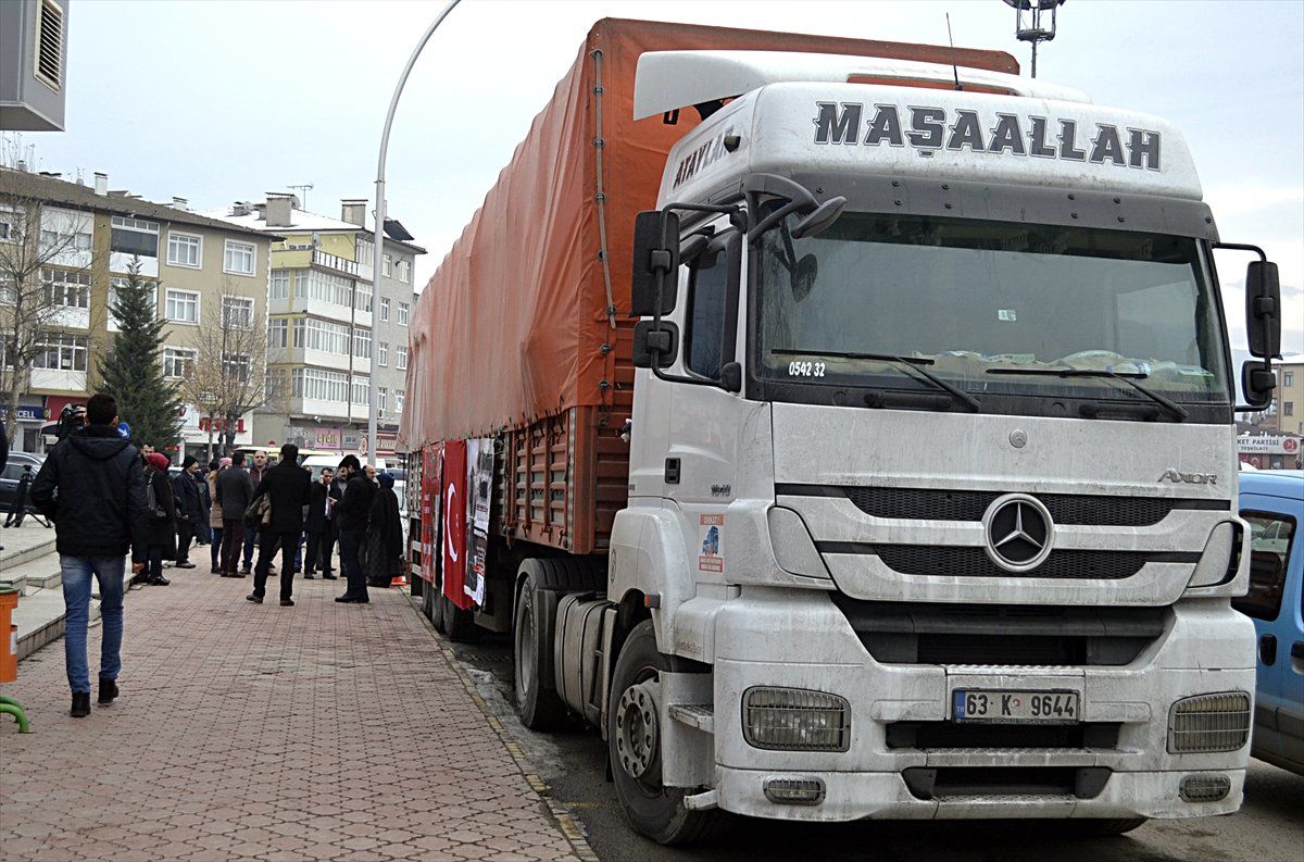 Karabük\'ten Halep\'e Yardım Tırı