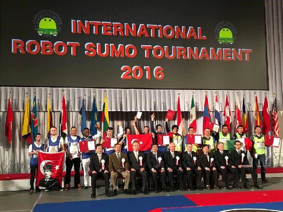 Karabük Üniversitesi\'nin, Sumo Robot Yarışması\'nda Başarısı