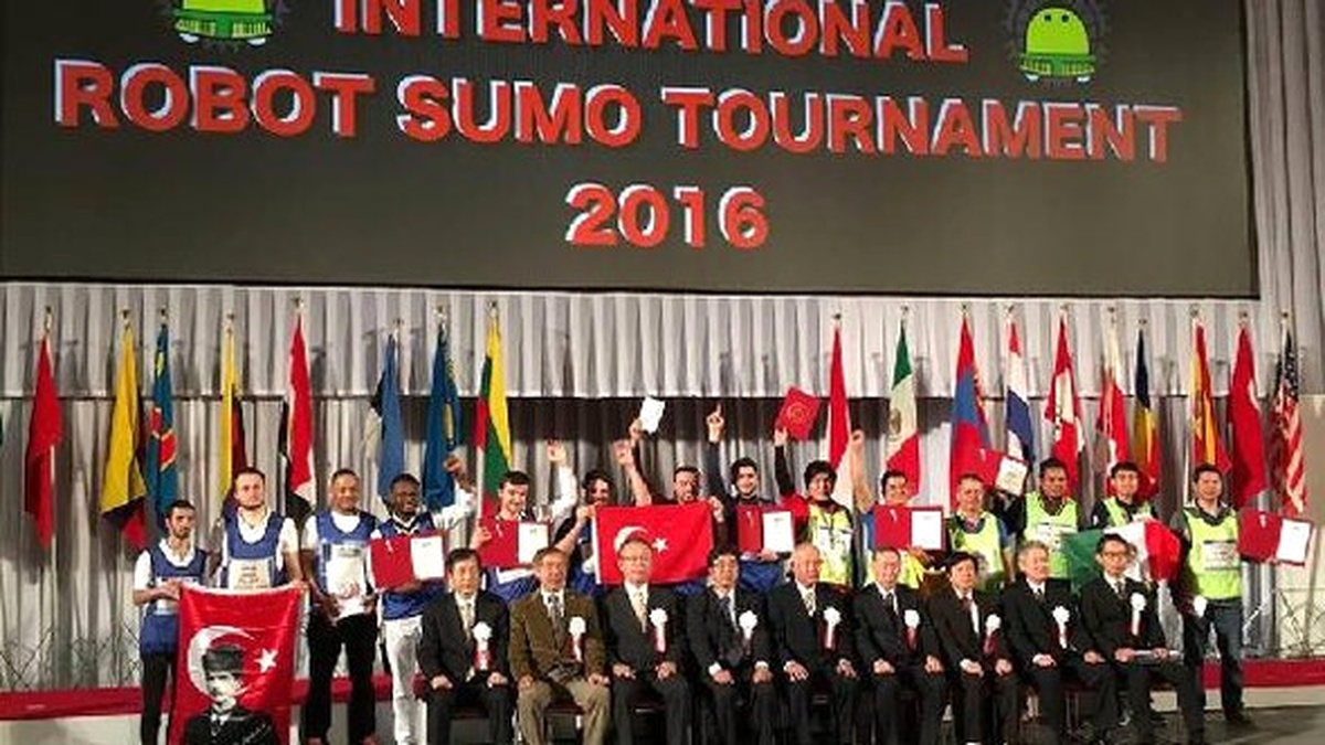 Karabük Üniversitesi\'nin, Sumo Robot Yarışması\'nda Başarısı