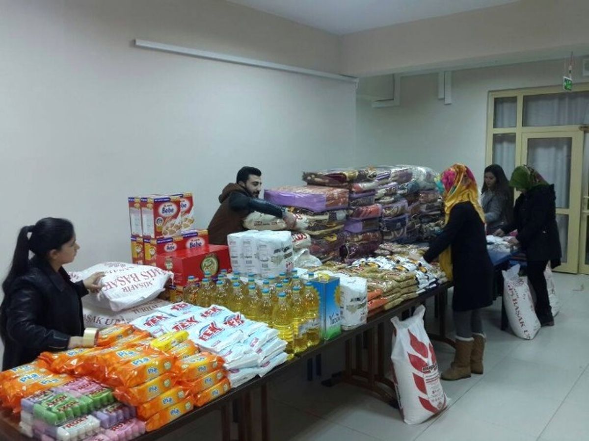 Kaş\'tan Halep\'e Yardım Kampanyası