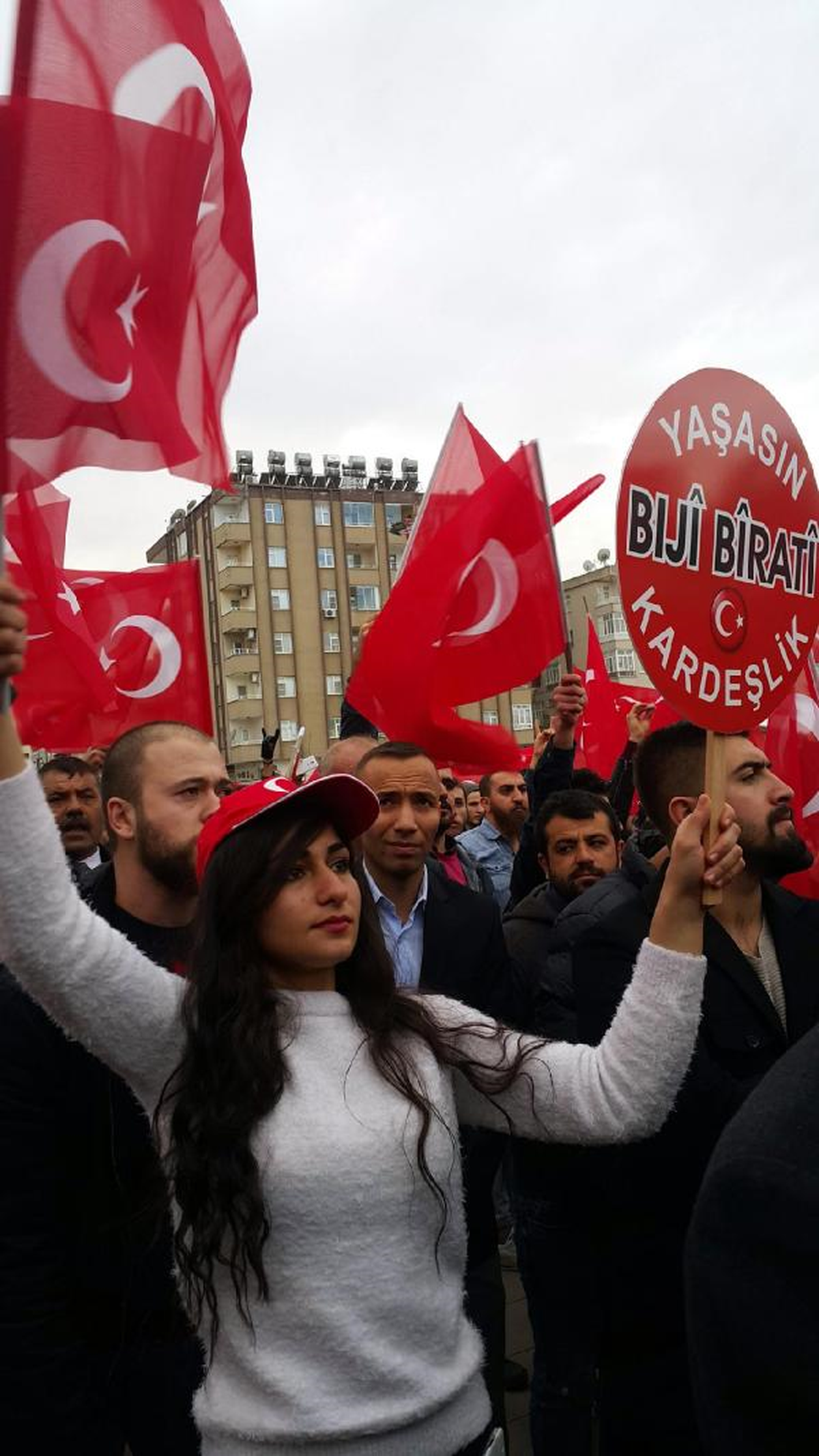 Mardin\'de Terörü Protesto Mitingi