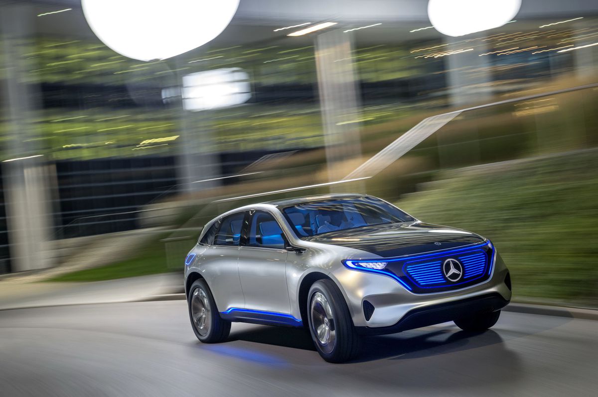 Mercedes Konsept Eq Ces Fuarı\'nda