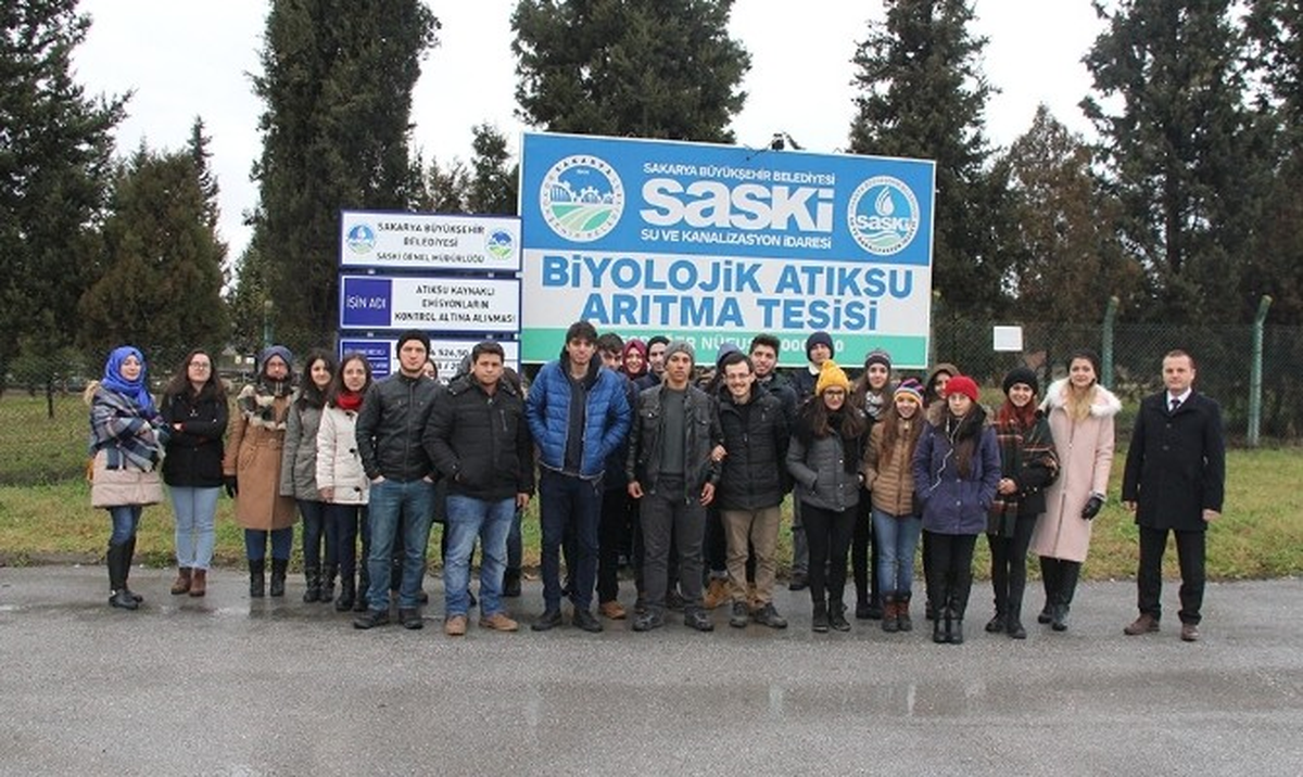 Saü\'lü Öğrenciler Arıtma Tesislerini Gezdi