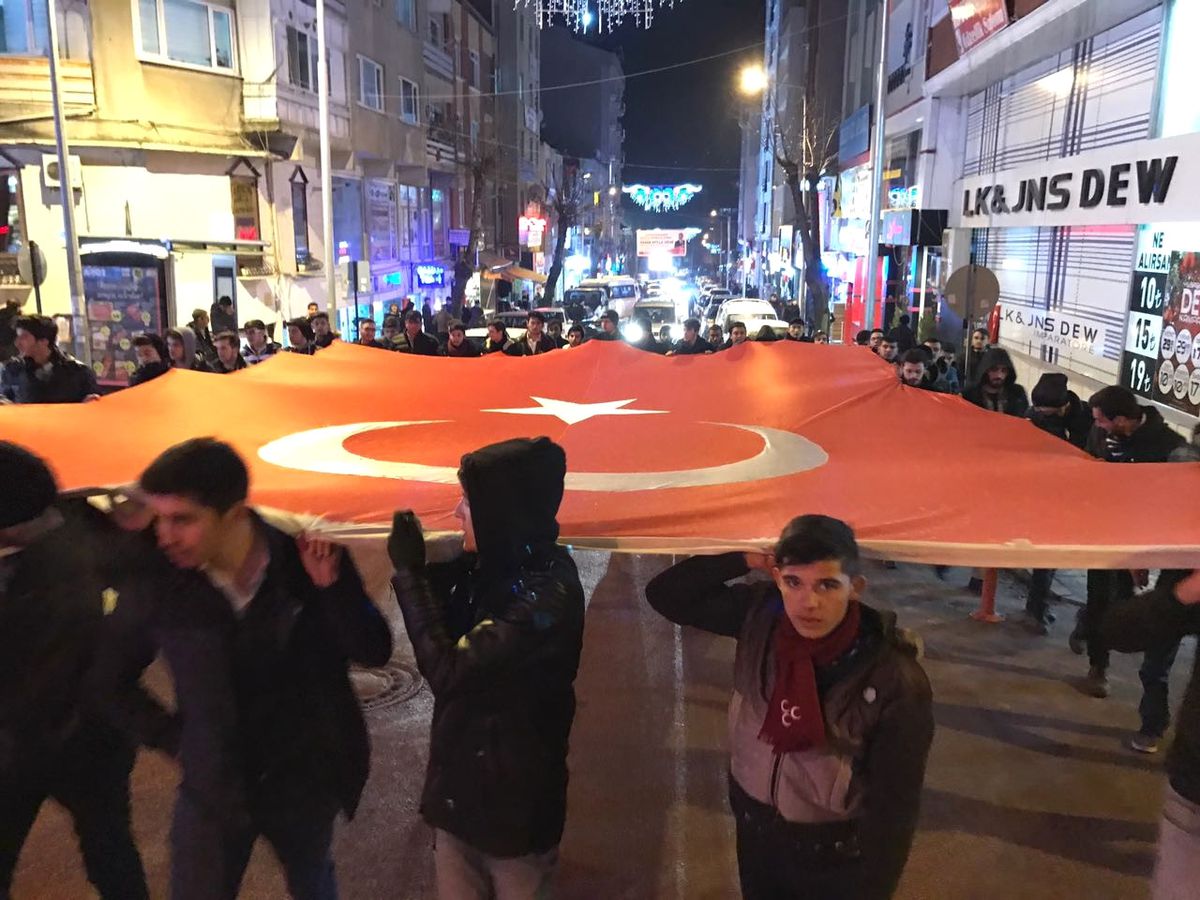 Ülkü Ocaklarından Askere Destek
