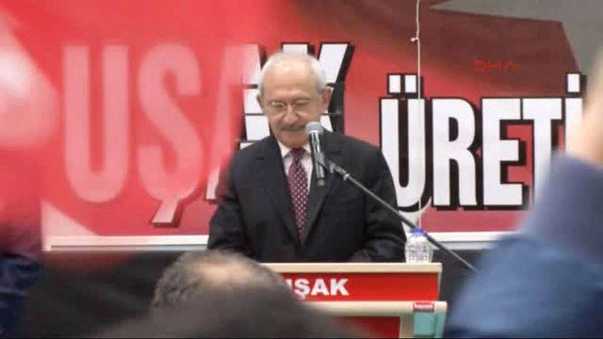 Uşak Kılıçdaroğlu Yüreğimiz Yanıyor, Hükümetten Cevap Bekliyoruz