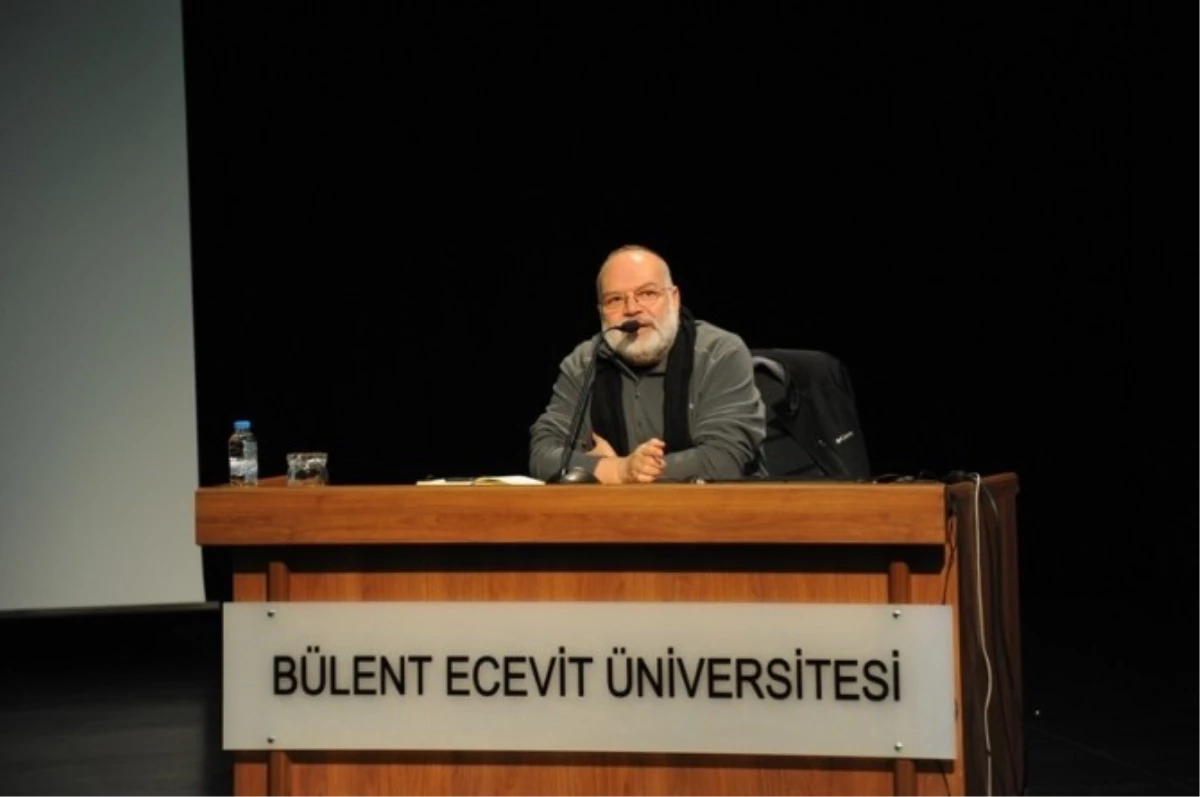 Yazar Ömer Lekesiz Bülent Ecevit Üniversitesi\'nin Konuğu Oldu