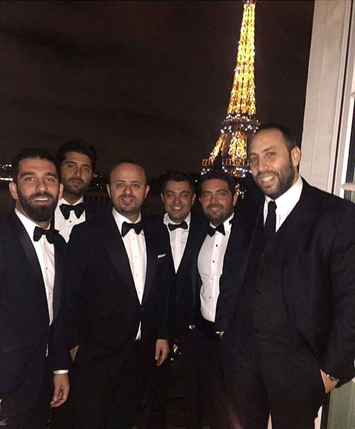 Arda Turan Paris\'te Düğüne Katıldı