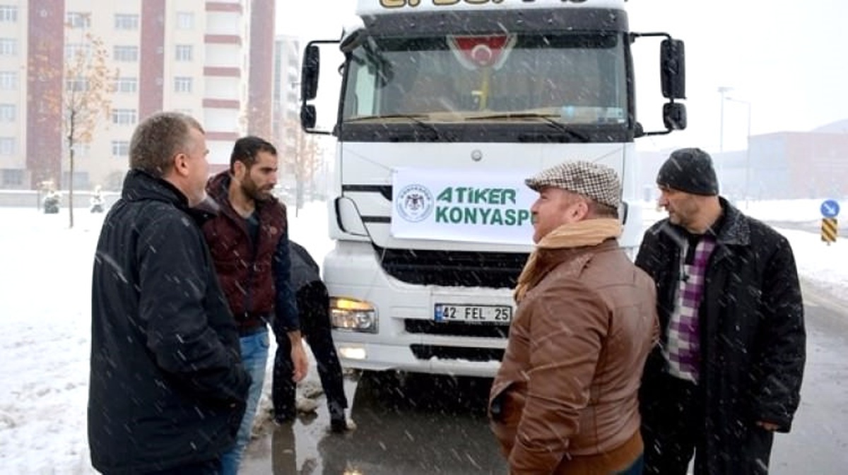 Atiker Konyaspor\'dan Halepli Çocuklara Yardım
