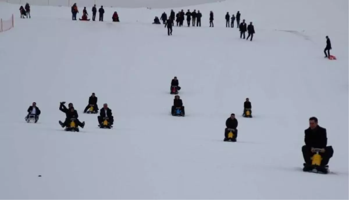 Başçiftlik\'te Kayak Merkezi\'nde Sezon Açıldı