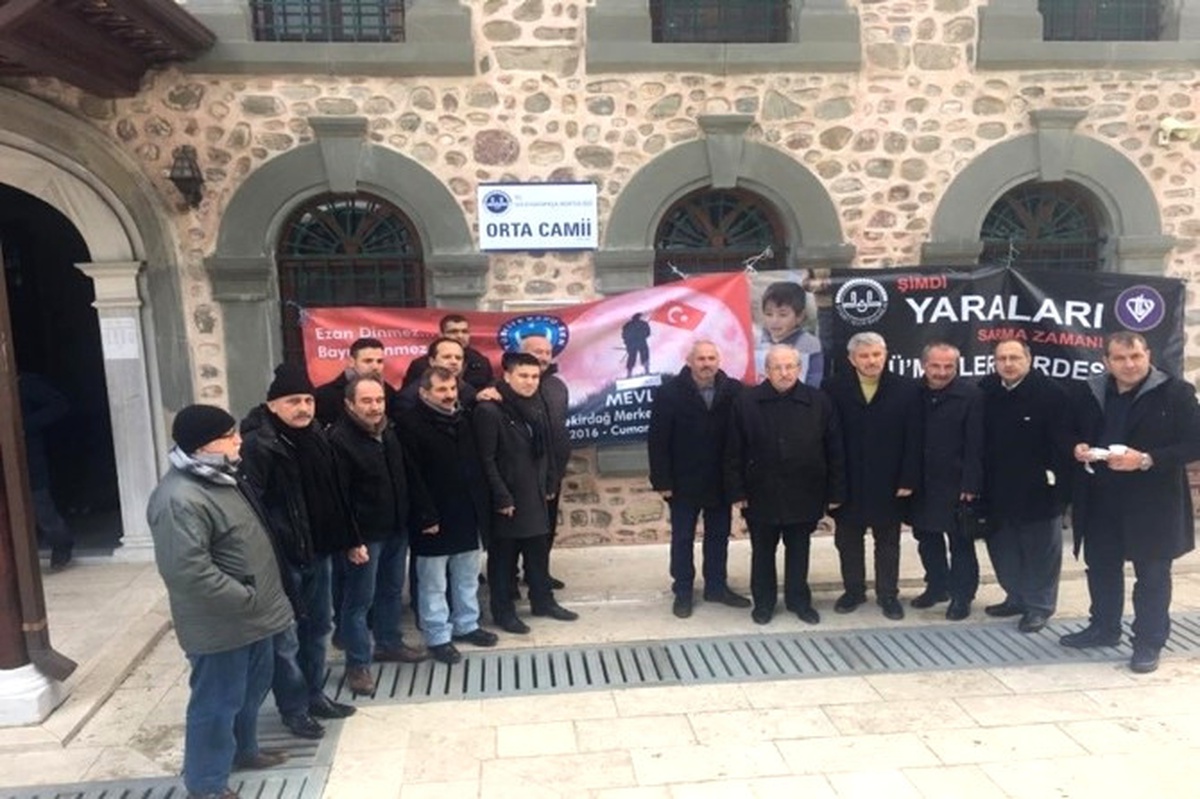 Başkan Albayrak, Şehitler İçin Düzenlenen Mevlide Katıldı