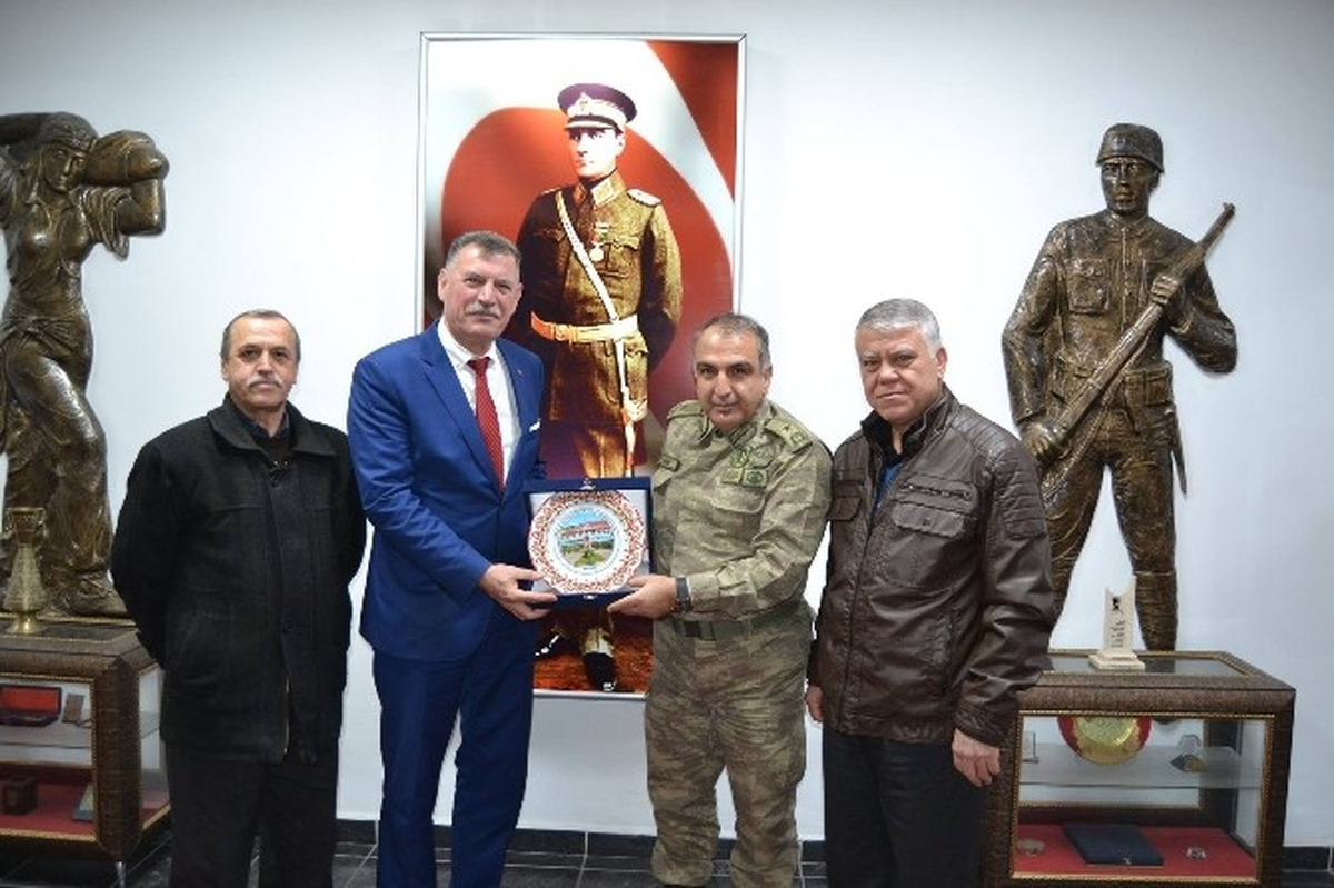 Başkan Duymuş\'tan Tuğgeneral Koç\'a Ziyaret