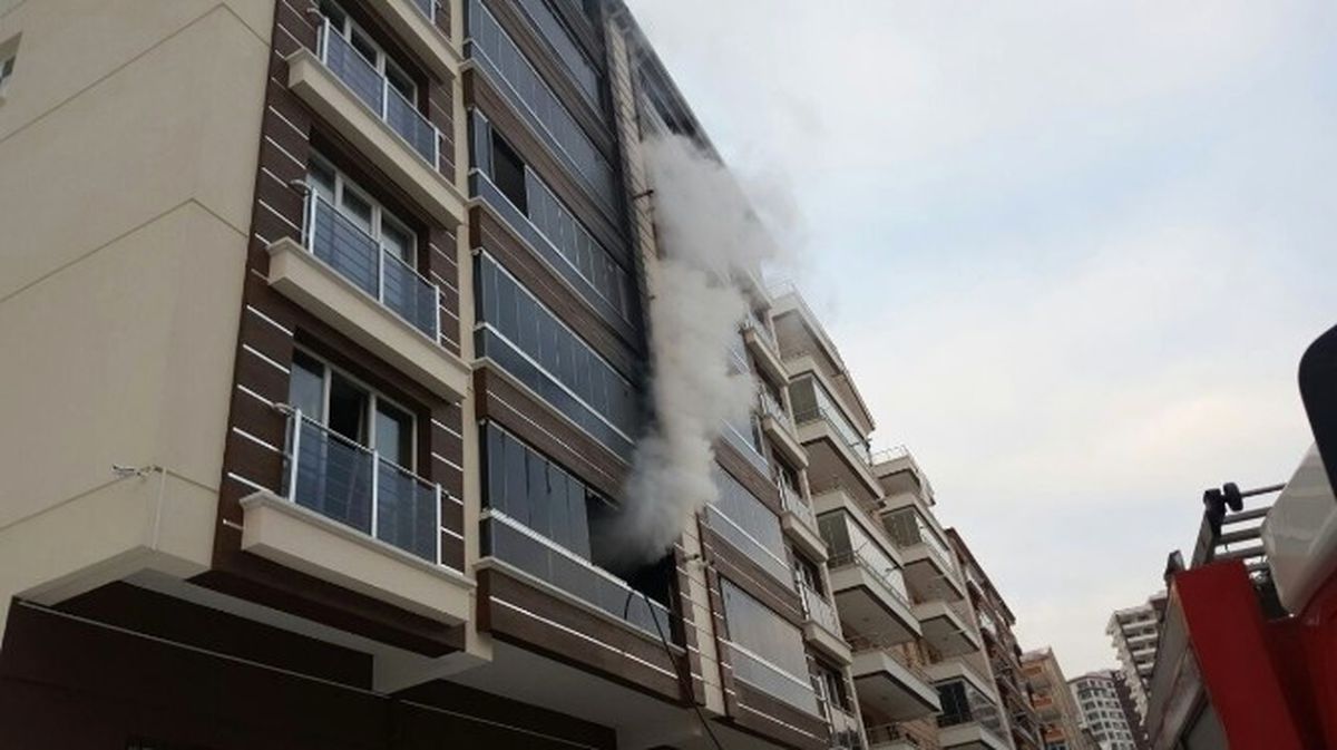 Başkent\'te Yangın