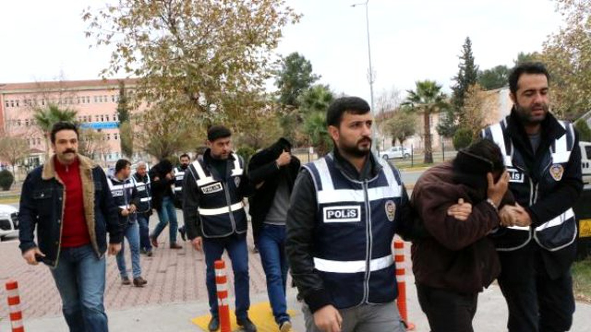 Çelik Kasaları Açan 7 Şüpheli Adliyede