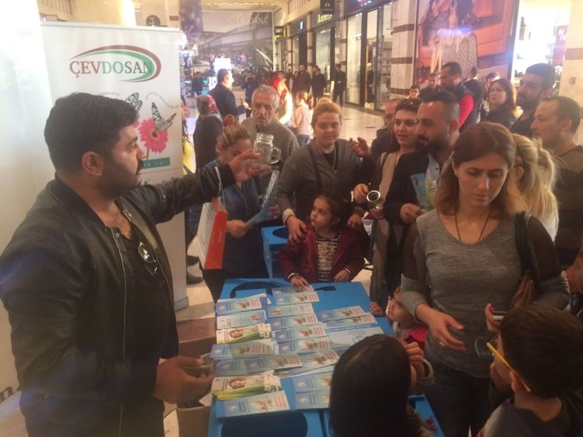 Çevdosan Standında Camın Serüveni Anlatıldı