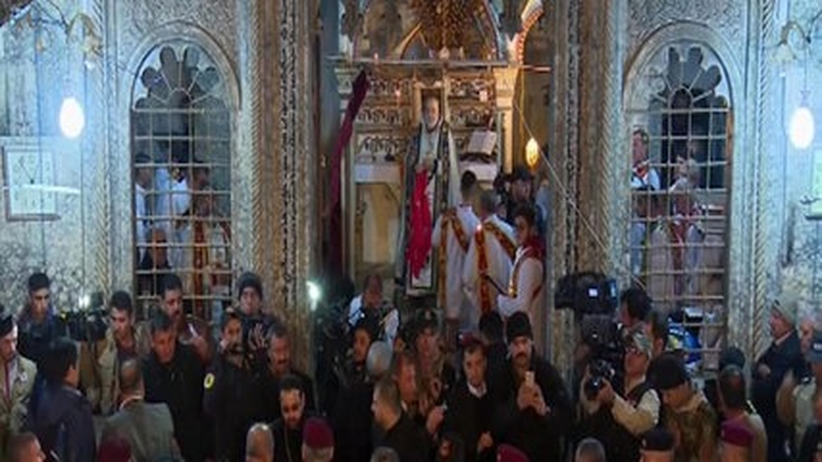 Daeş\'ten Geri Alınan Hristiyan Kasabalarında Noel Kutlanıyor