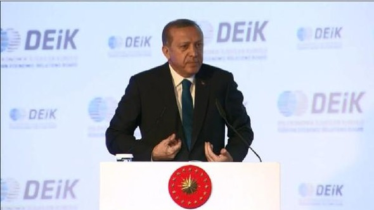 Erdoğan Deik Genel Kurulunda Konuştu