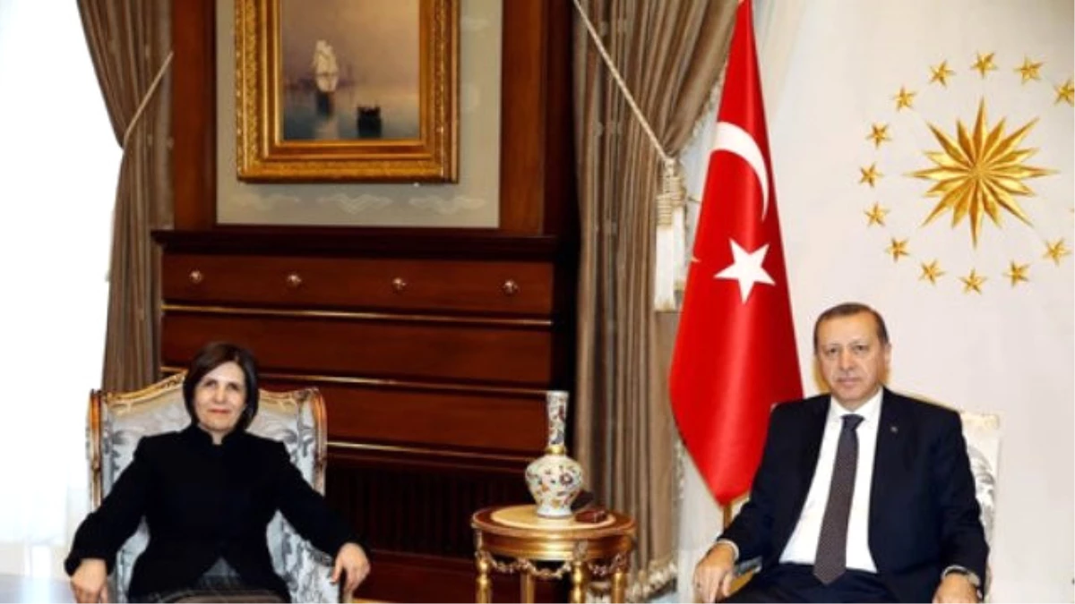 Erdoğan KKTC Cumhuriyet Meclisi Başkanını Kabul Etti