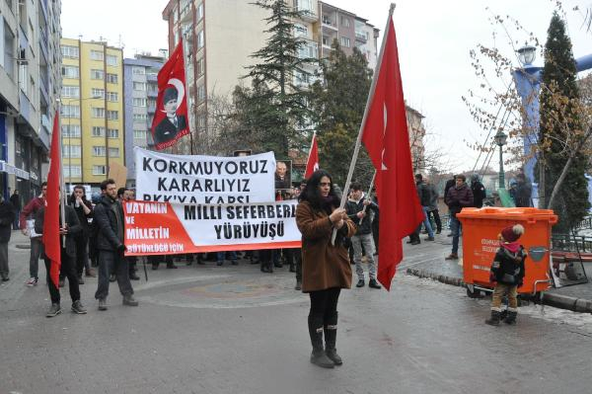 Eskişehir\'de \'Milli Seferberlik\' Yürüyüşü