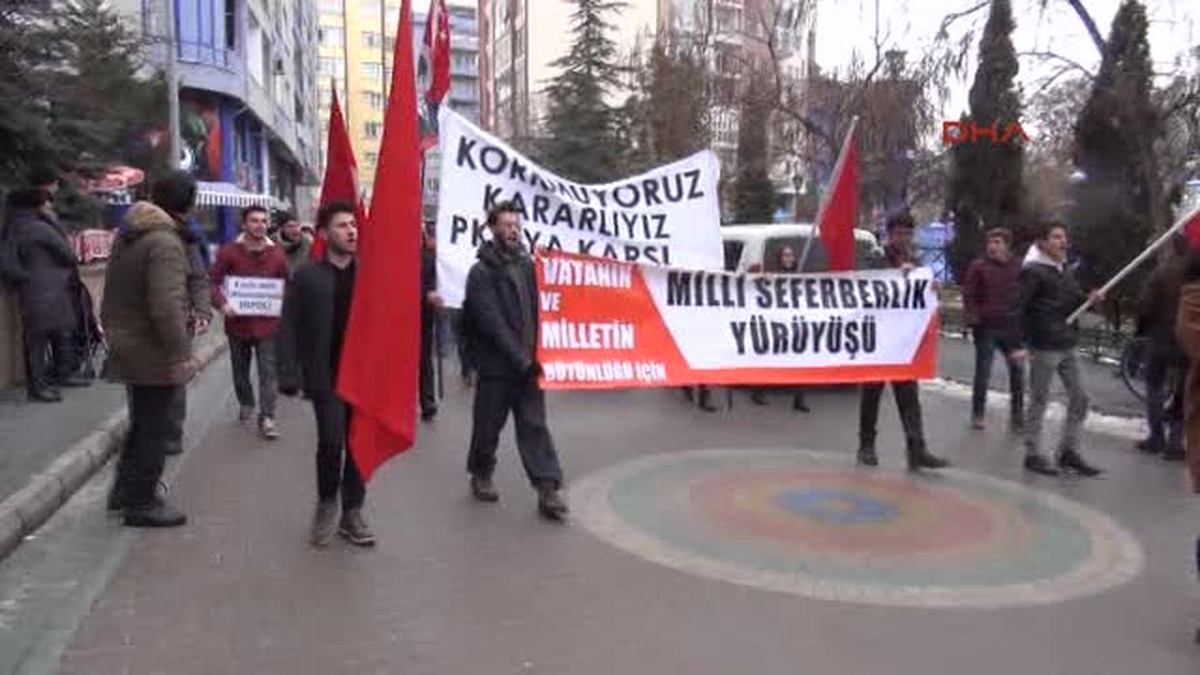 Eskişehir\'de \'Milli Seferberlik\' Yürüyüşü
