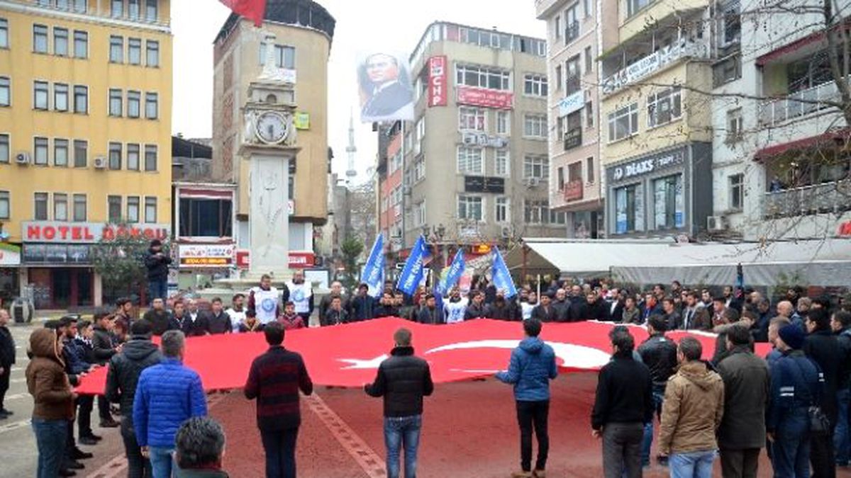 Fatsa\'da Terör Protesto Edildi