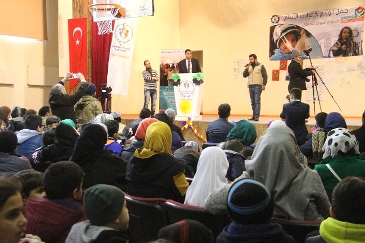 Gençlik Merkezinden Suriyeli Yetim ve Öksüzlere Nakdi Yardım