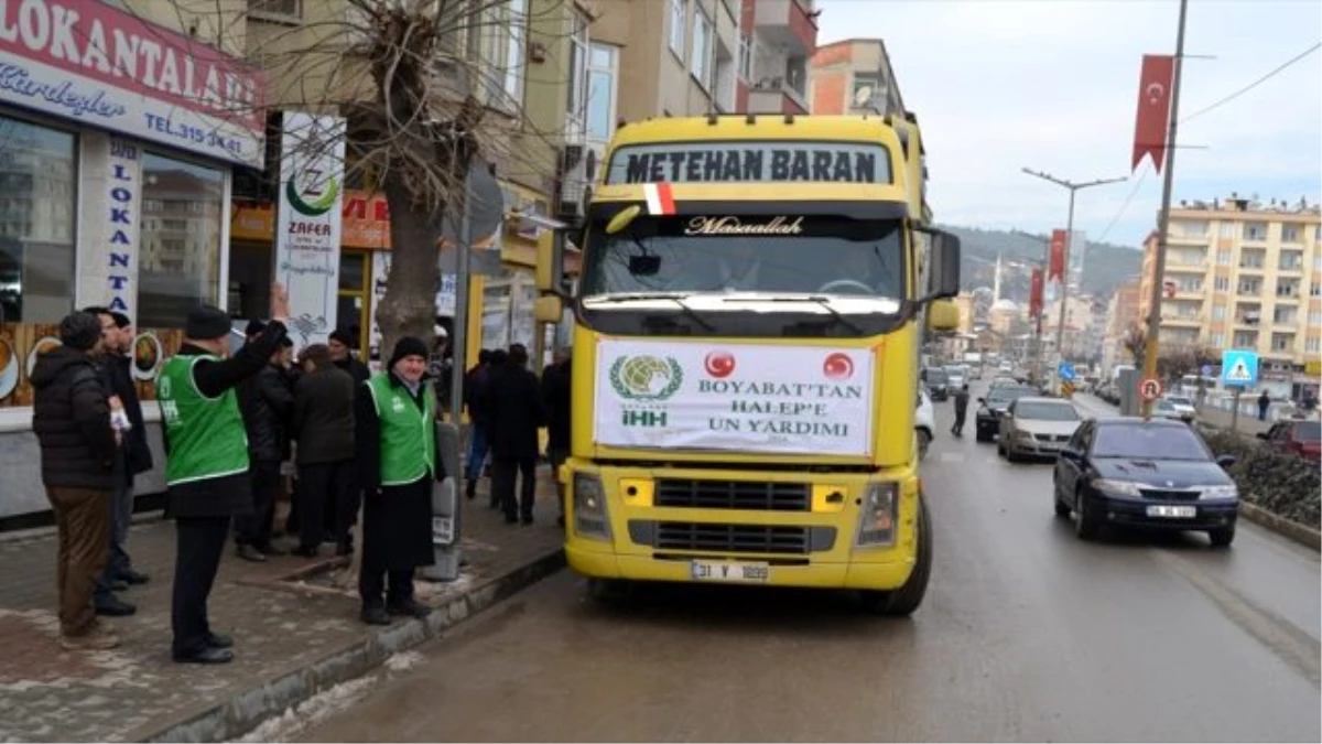 Halep\'e Yol Açın" Kampanyası