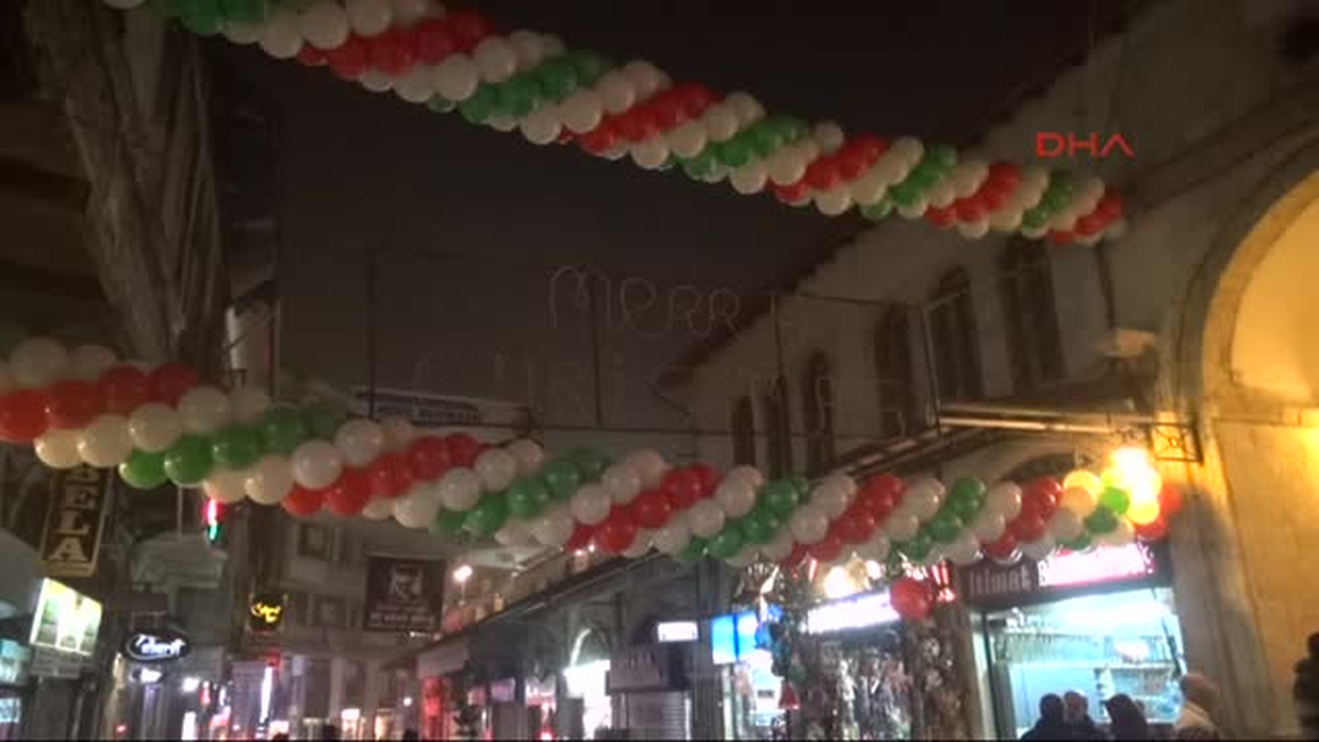 Hatay\'da Noel Ayini Düzenlendi