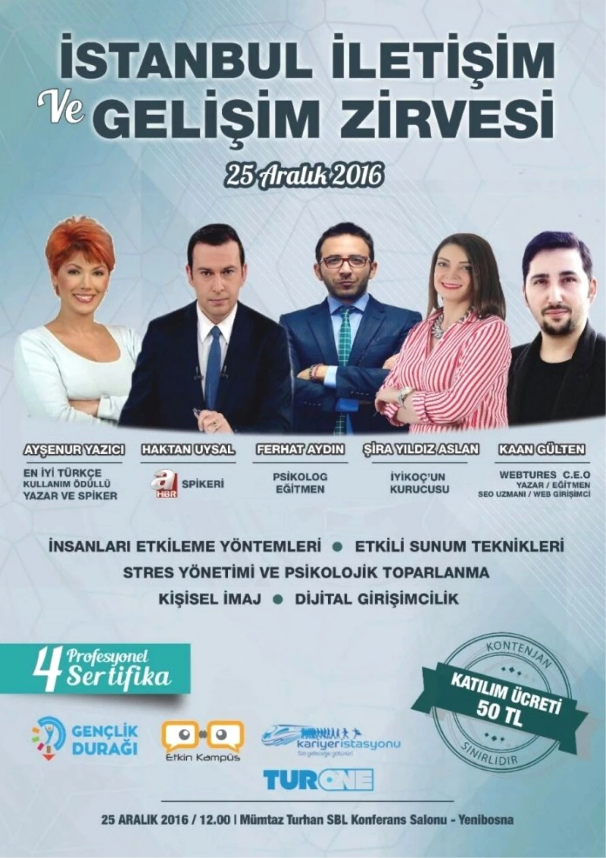 İstanbul İletişim ve Gelişim Zirvesi