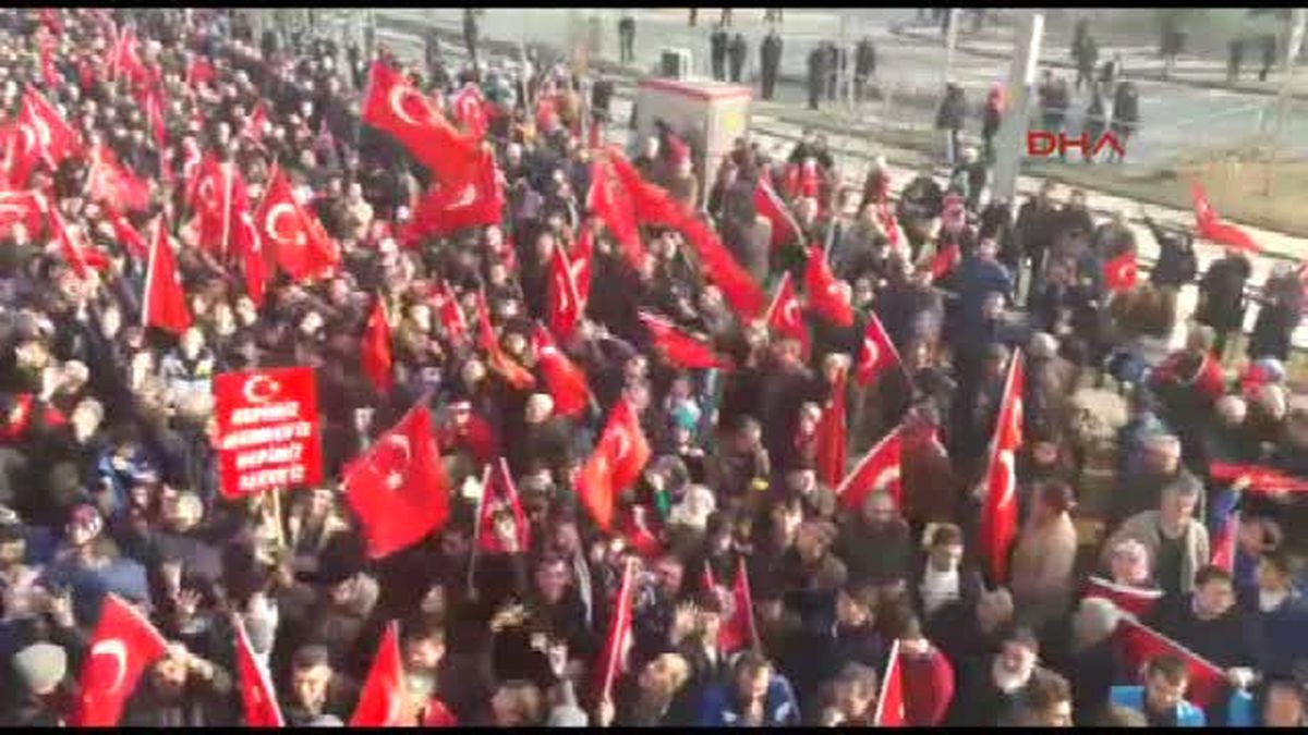 Kayseri\'de \'Birlik Yürüyüşü\'