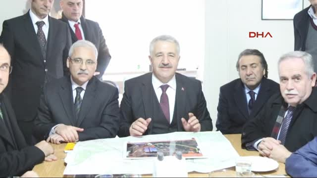 Manisa Bakan Arslan Sabuncubeli Tüneli\'ni Inceledi
