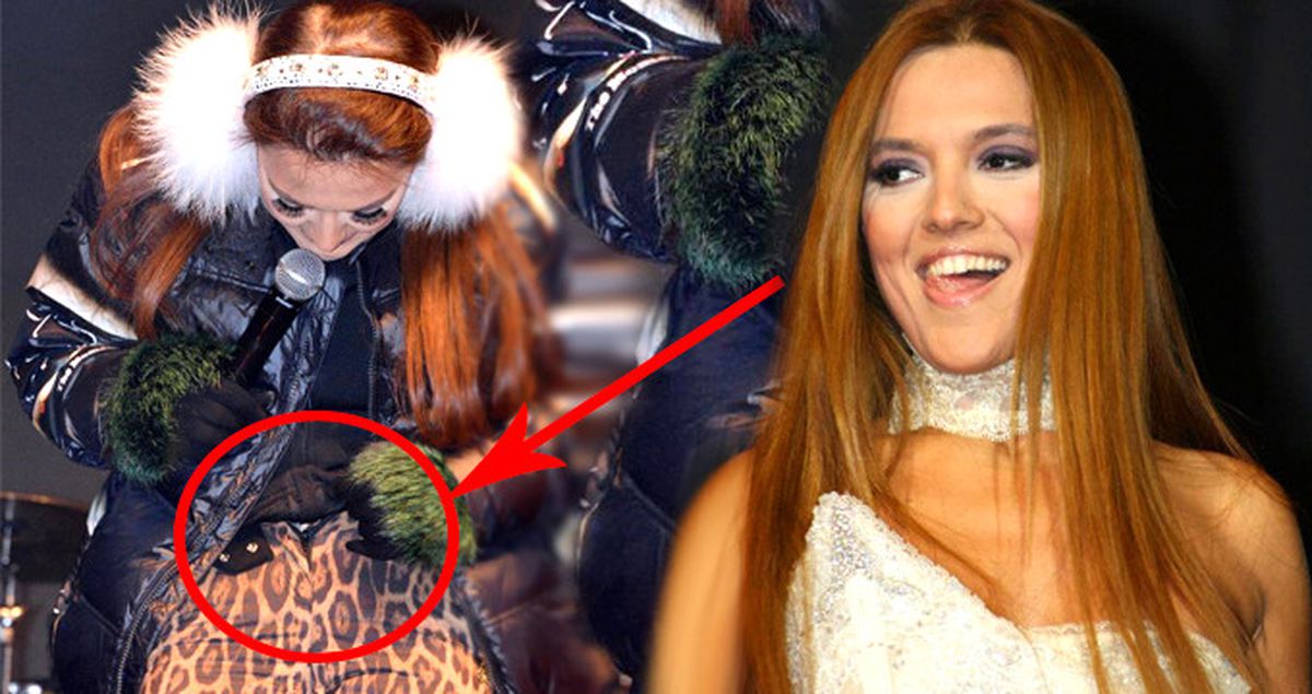 Demet Akalın\'ın Erzurum Konserinde Göbeğinden Pantolonu Patladı