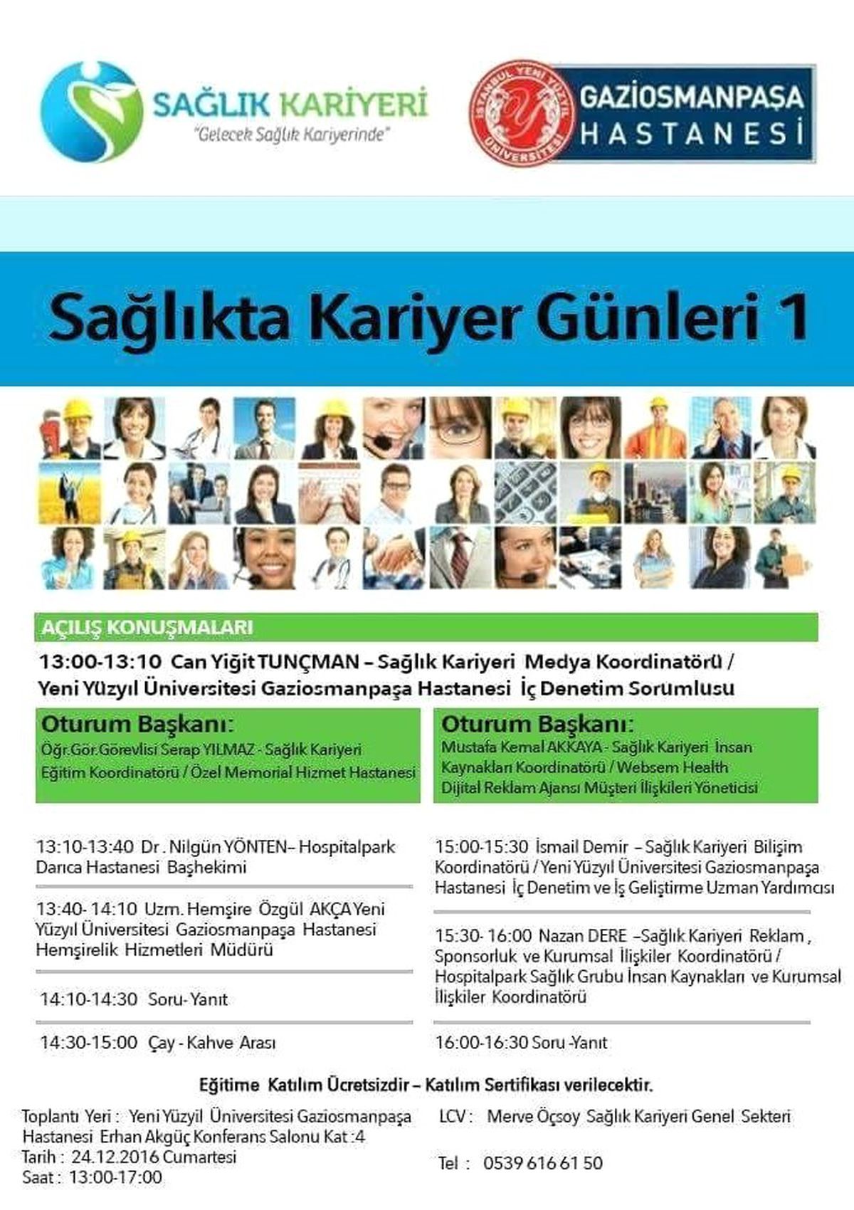 Sağlıkta Kariyer Günleri 1