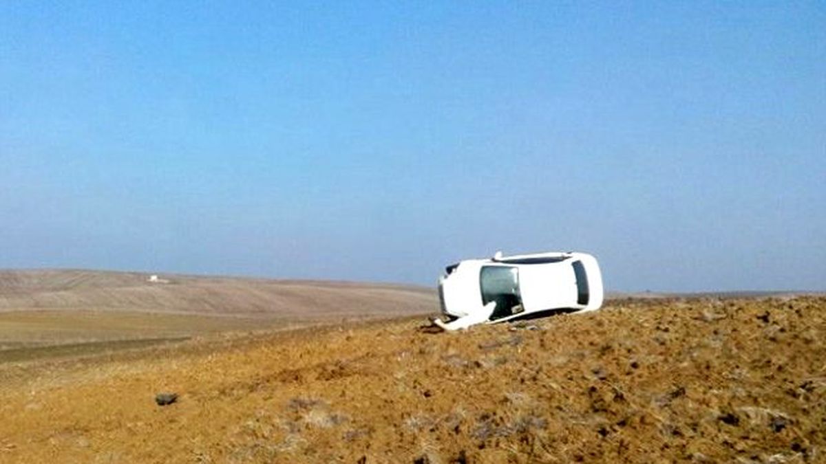 Tekirdağ\'da Otomobil Devrildi : 1 Yaralı