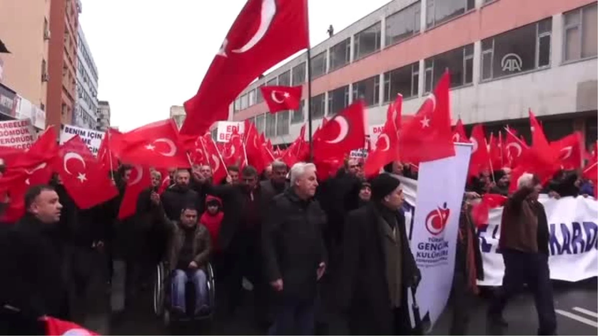 Teröre Lanet Kardeşliğe Davet" Yürüyüşü (3)