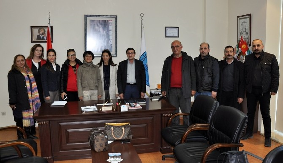 Türsab Didim Byk\'nın Yeni Yönetiminde Ticaret Odasına Ziyaret