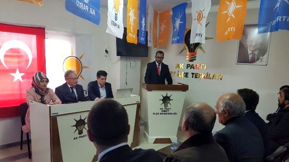 AK Parti Emet İlçe Başkanı Mehmet Yağcıklı Açıklaması