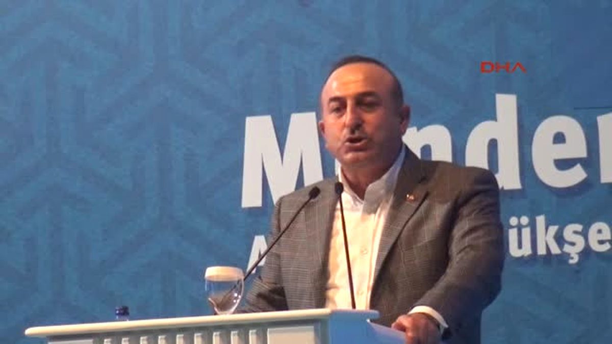 Antalya Bakan Çavuşoğlu: Çanakkale\'yi Savunurken 6 Bin Halepli Vardı