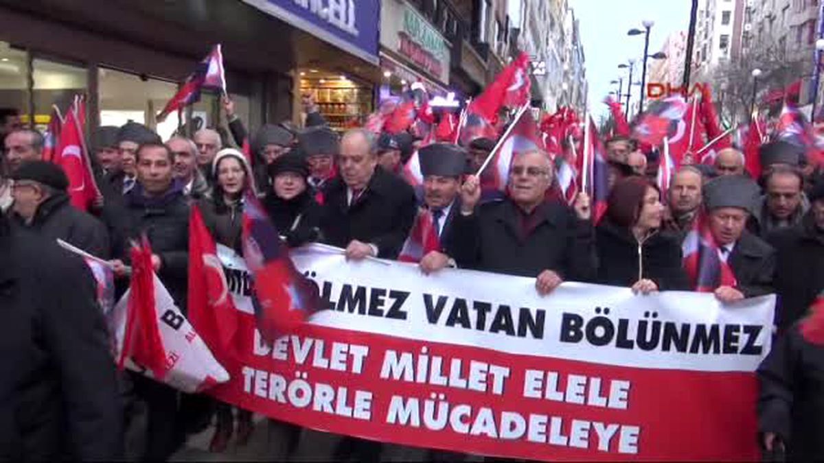 Avcılar\'da Teröre Karşı Ortak Tepki