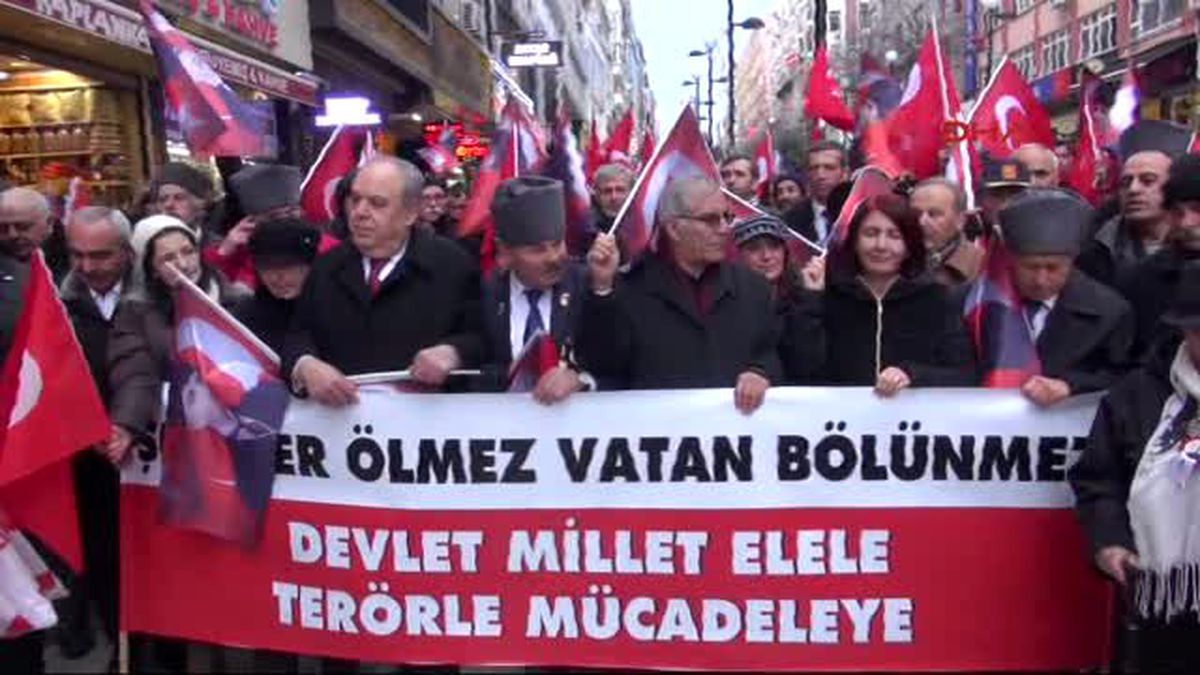 Avcılar\'da Teröre Karşı Ortak Tepki