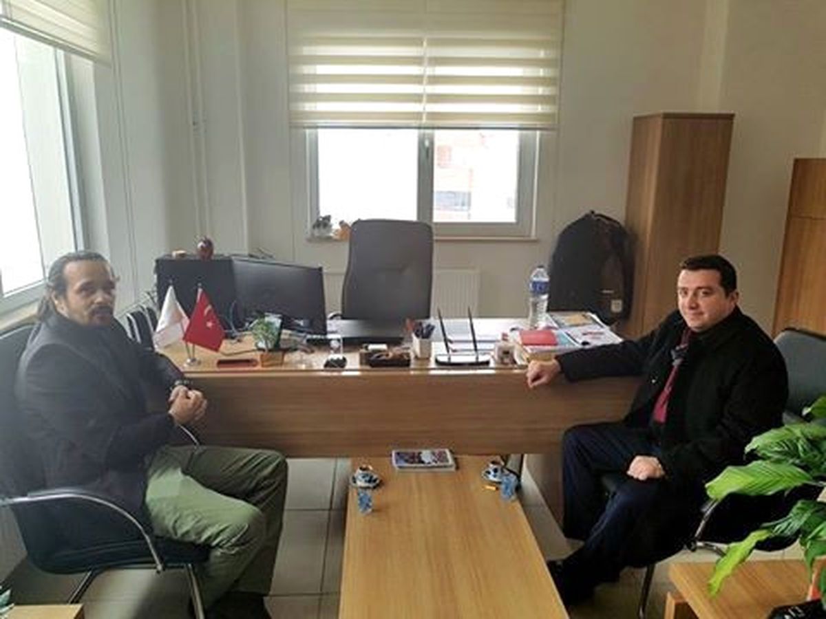 Başkan Bakıcı, Yüksekokul Müdürü Doç. Dr. Yurdakul\'u Ziyaret Etti