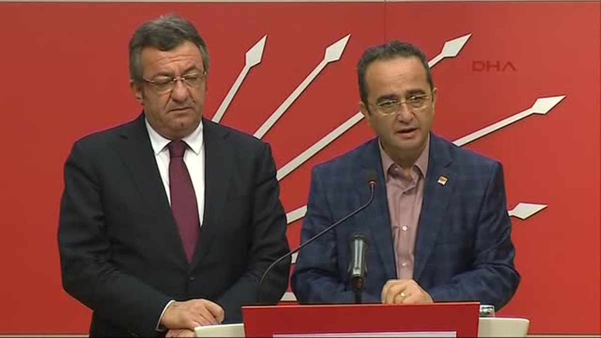 CHP Genel Başkan Yardımcıları Tezcan ve Altay\'dan Anayasa Komisyonu\'ndaki Gelişmelerle Ilgili...
