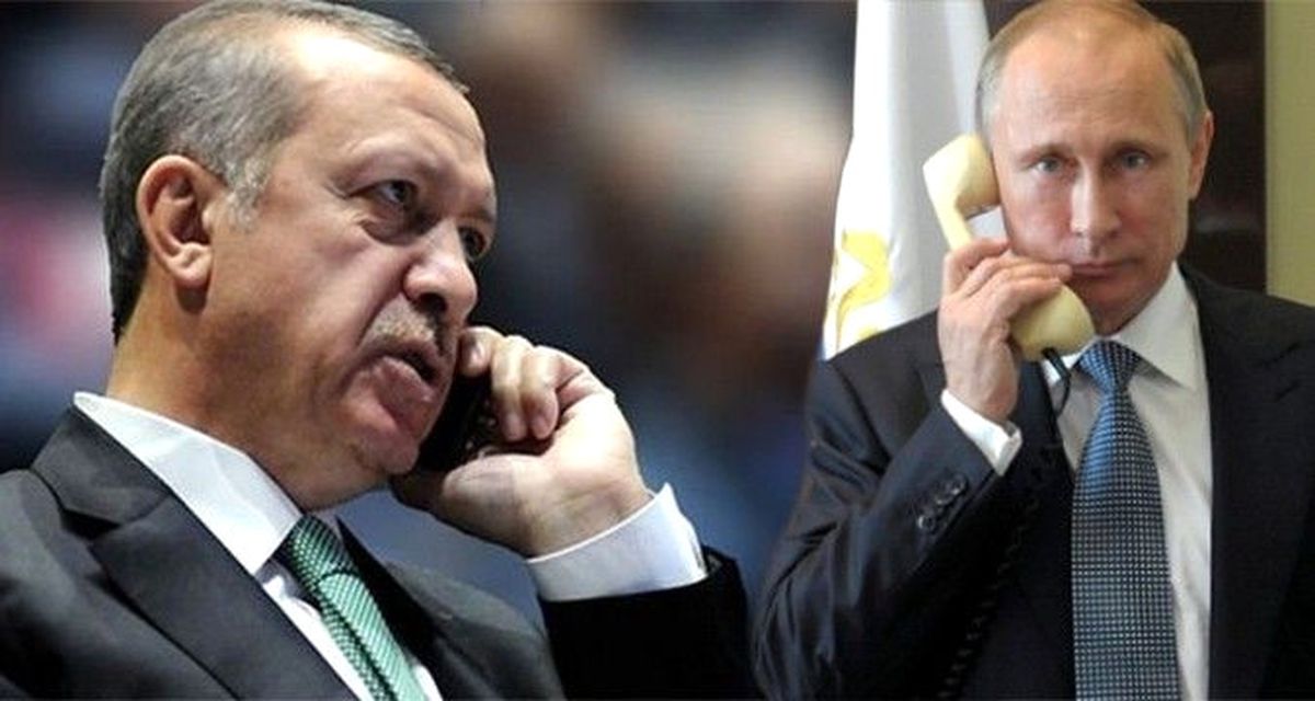 Cumhurbaşkanı Erdoğan\'dan Rusya Devlet Başkanı Putin\'e Suriye Telefonu