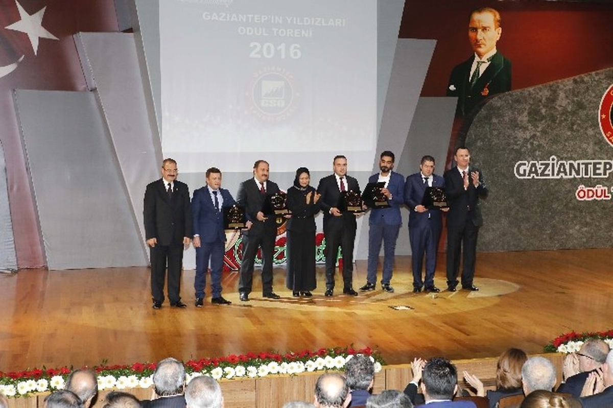 Gaziantep\'in Yıldızları Ödül Töreni" Yapıldı