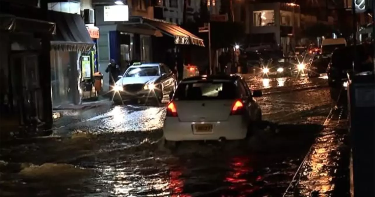 Girne Yağışlara Teslim Oldu