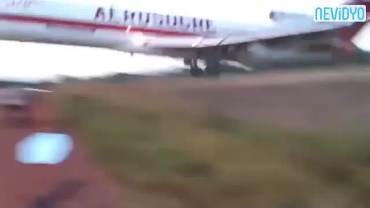 Kargo Uçağı Yere Çakıldı